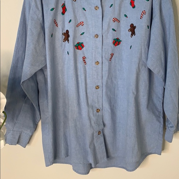 Nut Cracker long sleeve button up Christmas shirt - Picture 2 of 8